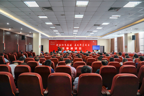 20210629湯溝酒業(yè)舉辦“傳承紅色基因--展現黨員風采”故事演講會-(3)